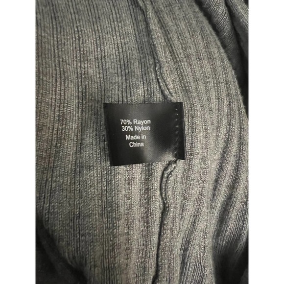 LANE BRYANT Light Grey Long Duster Sweater (size 14/16) - Picture 5 of 5